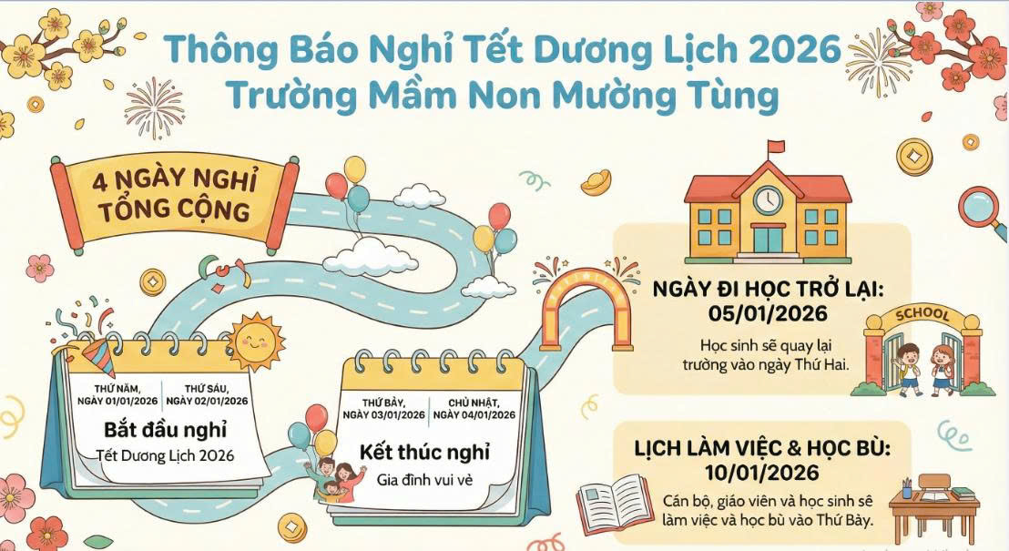 TB nghỉ tết DL 2026